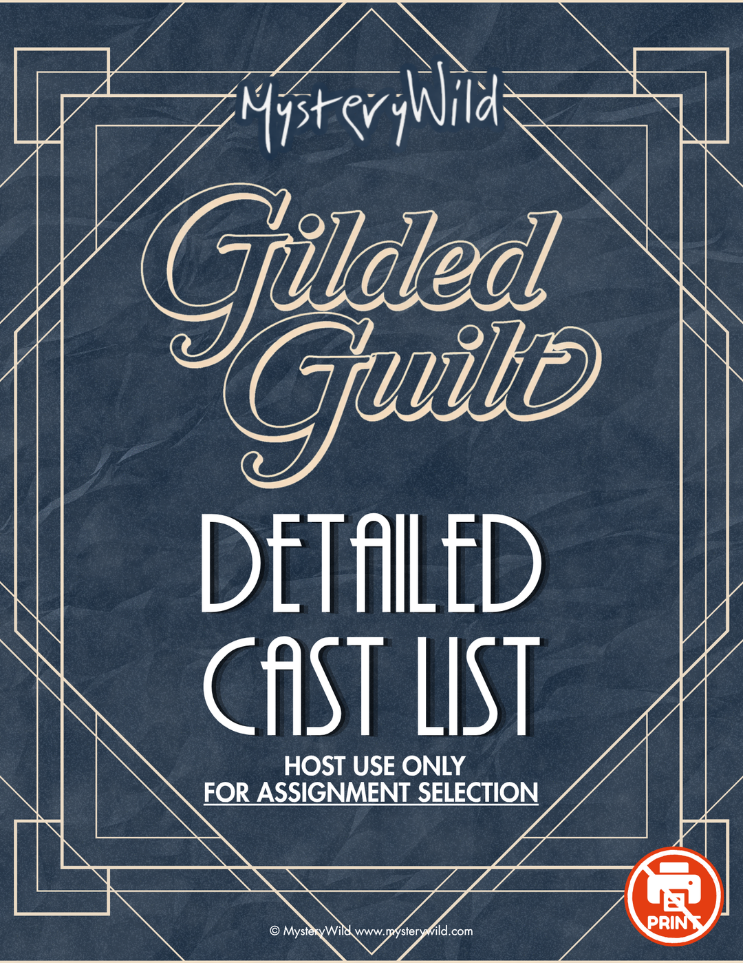 Gilded Guilt