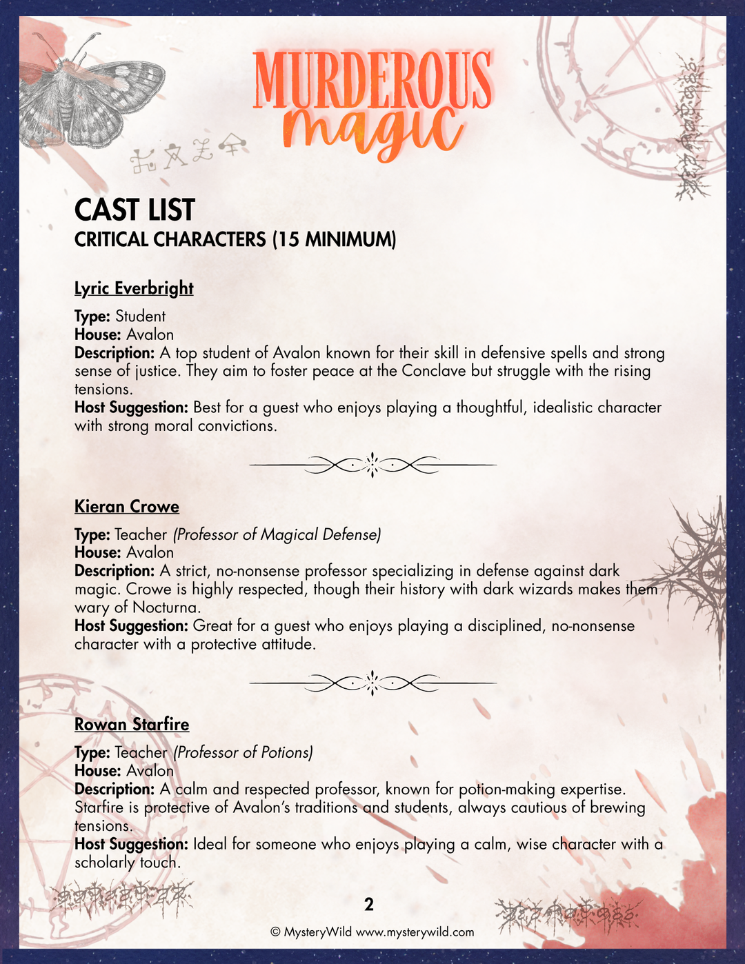 Murderous Magic